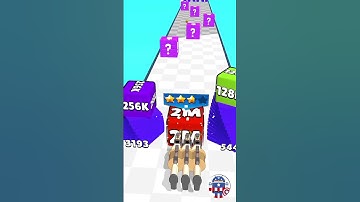 Gun Up 2048 - Satisfying Mobile Games ( PART - 03 ) #shorts