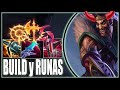 ⚡ La MEJOR BUILD y RUNAS para DRAVEN - campeón de league of legends 💥 Partida didáctica - guide