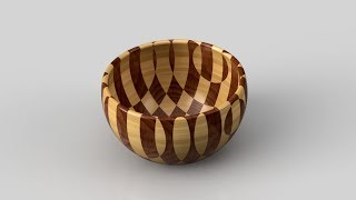 Fusion 360 - Bowl like woodworking