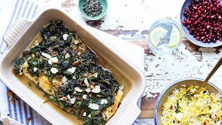 Ghalieh Mahi - Persian Fish &amp; Green Herb dish