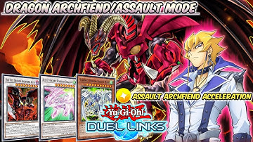 RED DRAGON ARCHFIEND/ASSAULT MODE | New Support & New Skill JACK | Yu-Gi-Oh! Duel Links