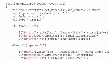 Integrating Infragistics Drag & Drop Framework, jQuery & Microsoft Ajax Preview 6