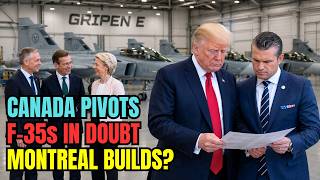 Canada’s F-35 Plan in Doubt as Swedish Jets Gain Ground — Built in Montreal?