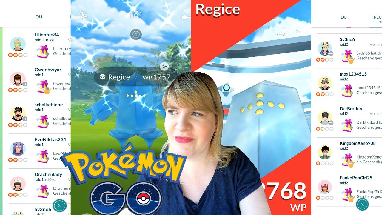Shiny Regice Raid Party I Pokémon GO deutsch Berlin #683