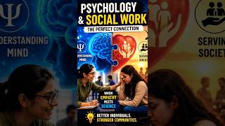 Psychology and Social Work #msw #socialwark #education #psychology #learnwithdrsindhu