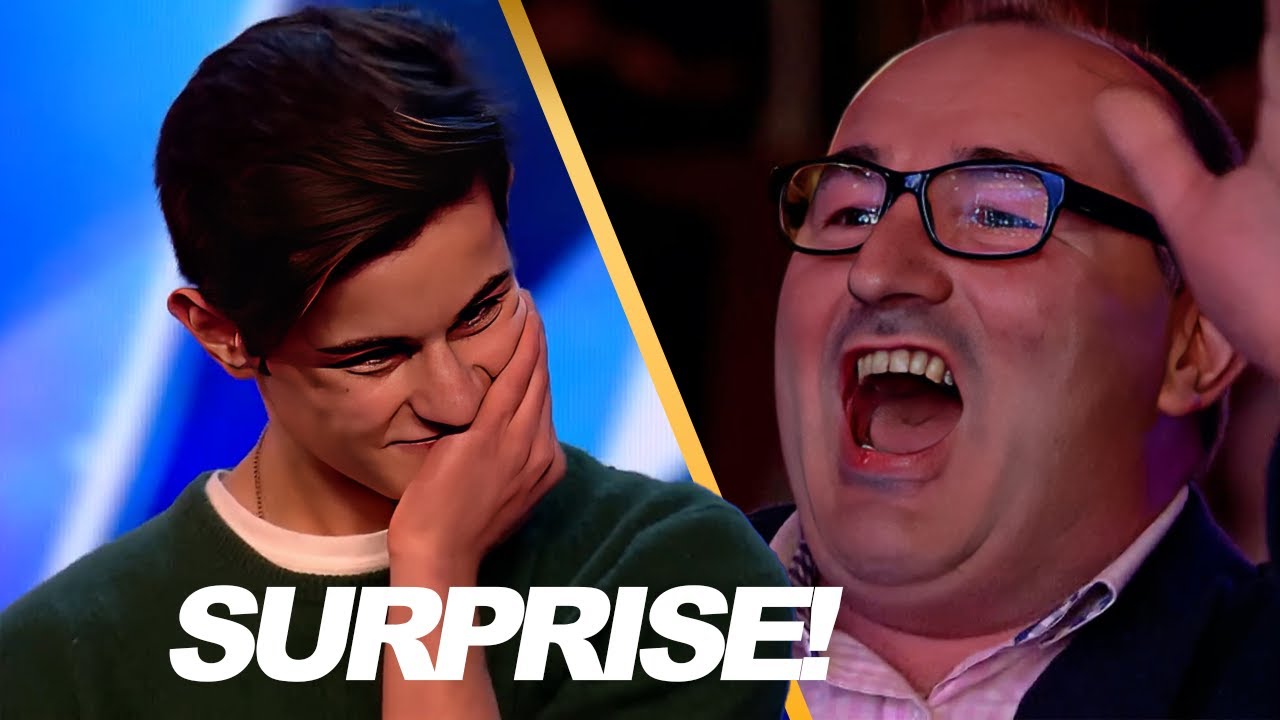 His Dad SURPRISES Him At His Audition | Britain's Got Talent