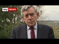 Former PM Gordon Brown: 'No PM should be beholden to anyone'