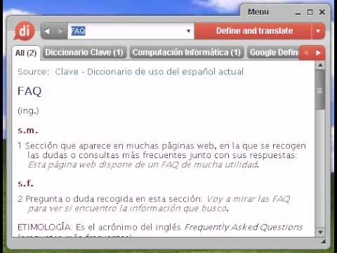 Definición de FAQ - YouTube