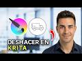 Cómo deshacer en Krita - Guía fácil 2026