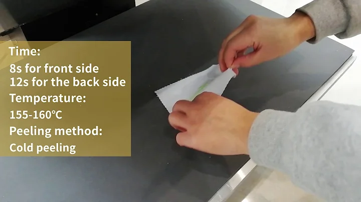 2 Step Teach you How to Use the Transfer Label