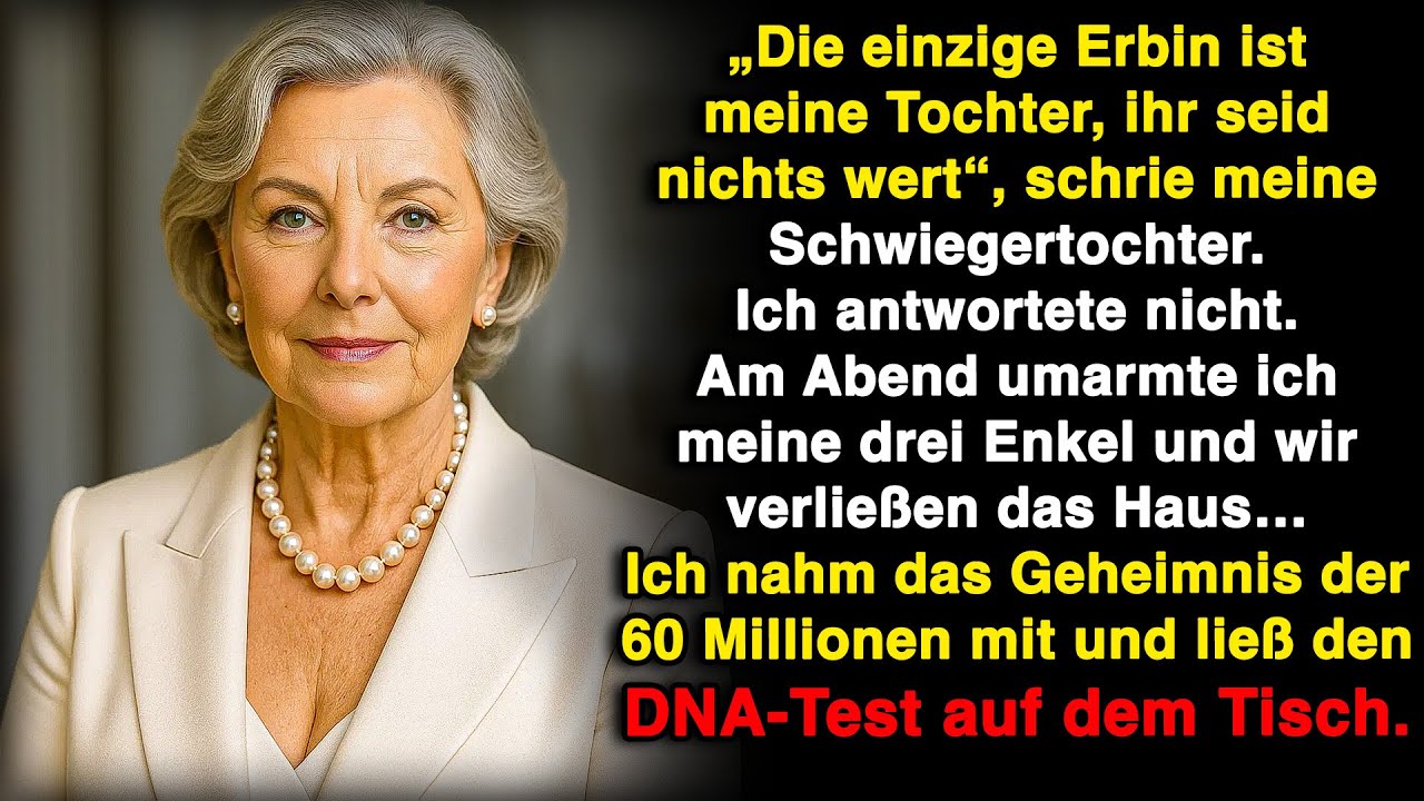 Nach dem Tod meines Sohnes versteckte ich 60 Millionen, bis die DNA-Ergebnisse kamen!