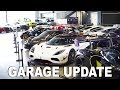 GARAGE UPDATE!! tour of our showroom 2019