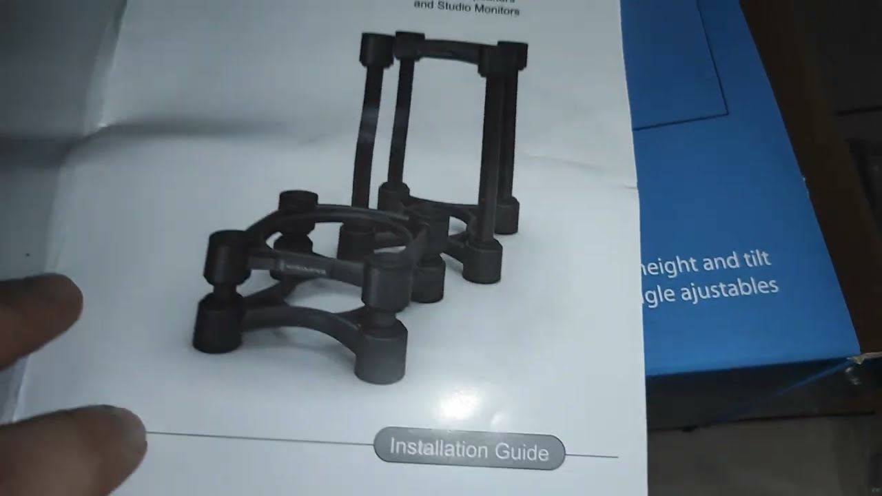 ISOACOUSTIC ISO 200isolatori smorzatori antivibrazione diffusori hi-fi studio