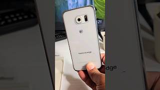 Unboxing S6 Edge official case in 2024!Tech from the past. #shorts #asmr  #samsung #nostalgia
