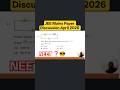 #shorts #jeemains2026 #jee mains physics paper analysis april 2026 #physicsshorts