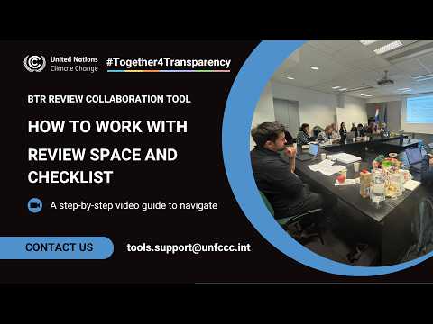 How to Work with Review Space and Checklist - BTR Review Collaboration Tool