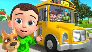 The Wheels On The Bus Song Clic Version Lalafun Nursery Rhymes & Kids Songs