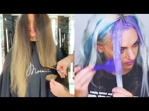 Amazing Women Haircuts & Transformations | Haircuts Hair Color | Trendy Hairstyles Tutorials #4