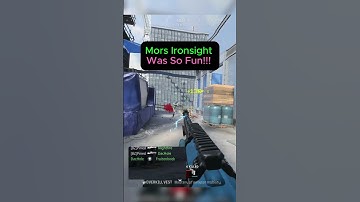 Mors ironsight was so fun!!! #pined #callofduty #cod #mw3 #moderwarfare3 #bo6 #blackops6 #ffa #faze