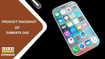 Arena Animation Shyambazar || Student Work || 3D Product Pack Shot Video by Sumanta Das.