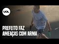 Prefeito de Cabo Frio, Adriano Moreno ameaça pessoas com arma