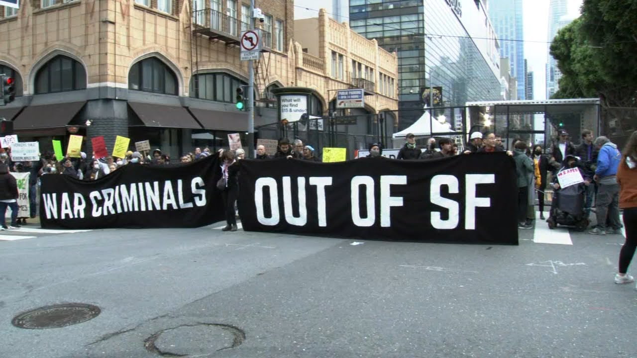 Protesters confront APEC summit attendees, try to shut down San Francisco event