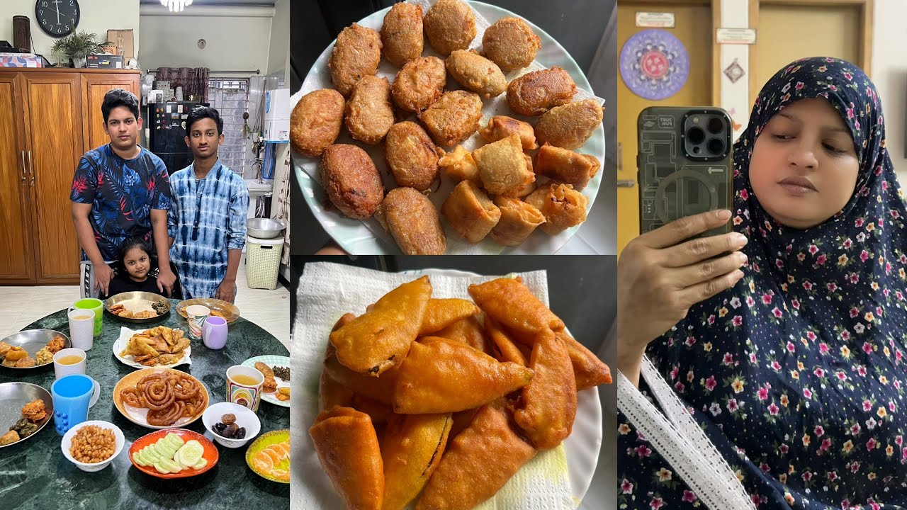 🤍 আল্লাহর রহমতে আরেকটা রোজা | আমাদের  ঘরোয়া ইফতার আয়োজন | Daily Vlog