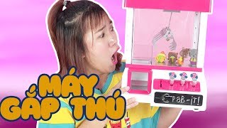 ĐỒ CHƠI MÁY GẮP THÚ MINI | GIẢI CỨU CÁC BẠN GẤU BÔNG | CLAW MACHINE