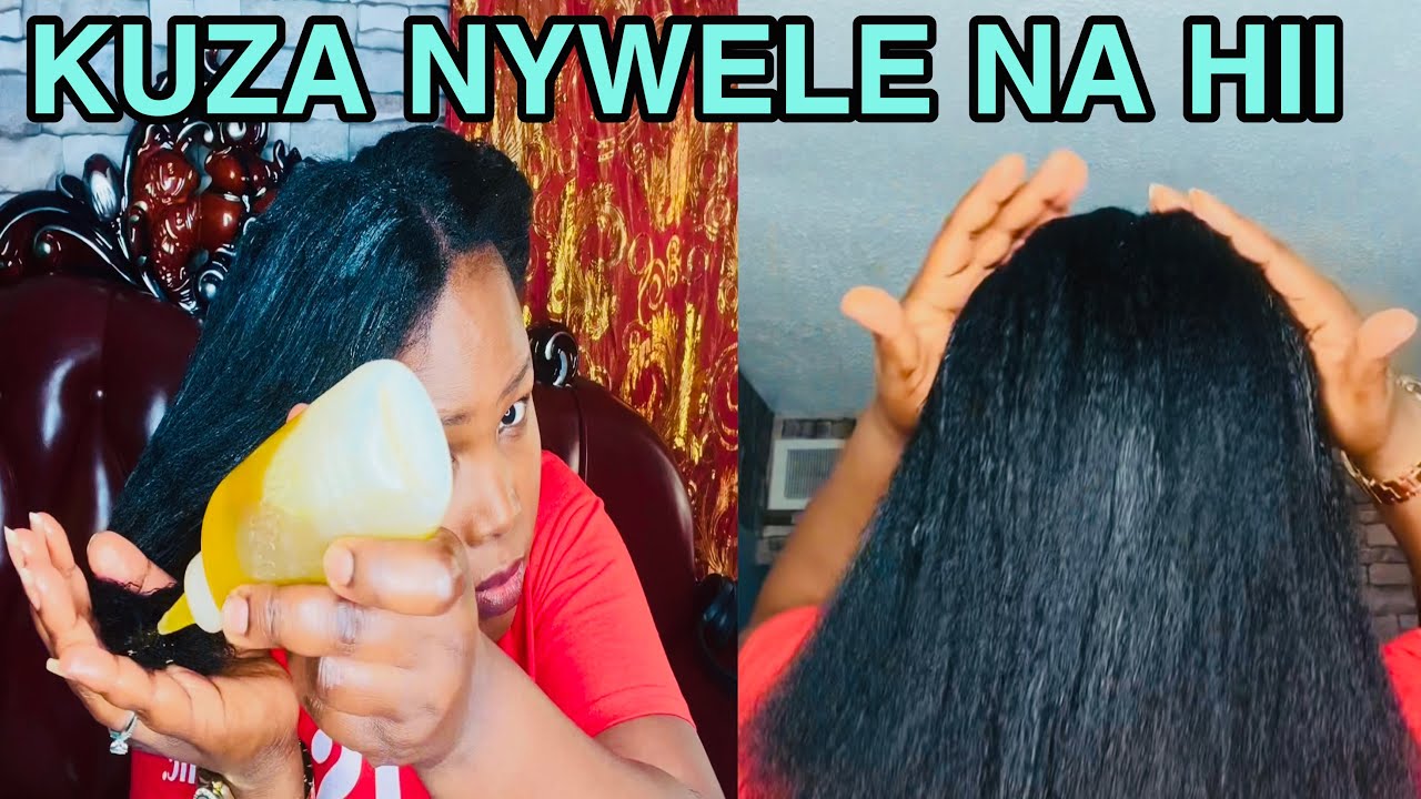 ZUIA KUKATIKA KWA NYWELE ILI UWE NA NYWELE NDEFU
