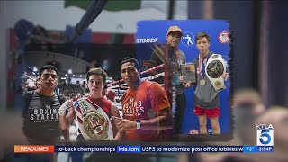 Local boxer Carlos Morales Jr. - Hispanic Heritage Month