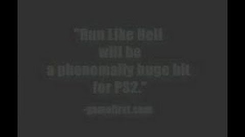 Run Like Hell PlayStation 2 Gameplay