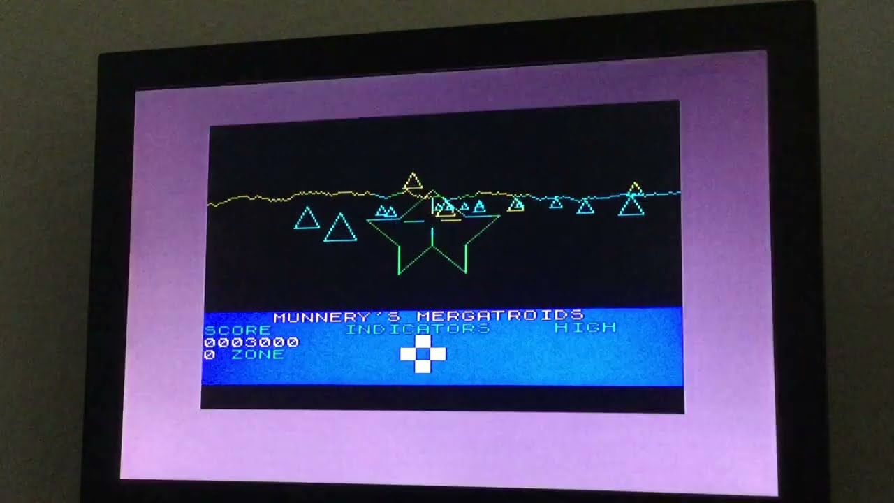 ZX Spectrum / Munnery's Mergatroids 32,900 (YOUTUBE PREMIERE
