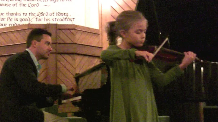 Elizabeth Playing Allegretto
