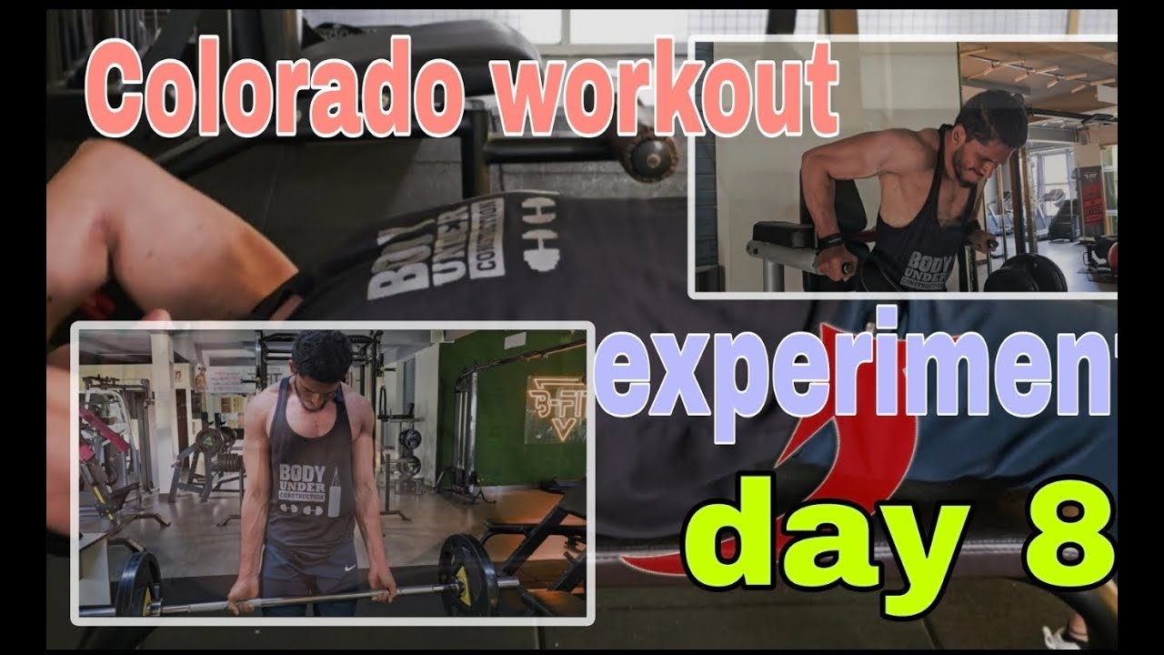 Colorado workout experiment day 8💪 - YouTube