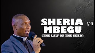 "SHERIA YA MBEGU" REV. DR. ELIONA KIMARO