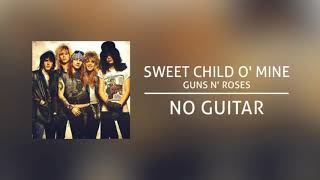 Video thumbnail of "Guns N' Roses - Sweet Child O' Mine (Backing Track | No Guitar/ Tanpa Gitar, guitar cover)"