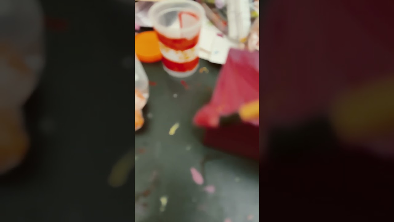 Wasting my paint on a box