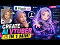 THIS AI TURNED my photo into a viral anime VTuber avatar in minutes - Pippit AI tutorial