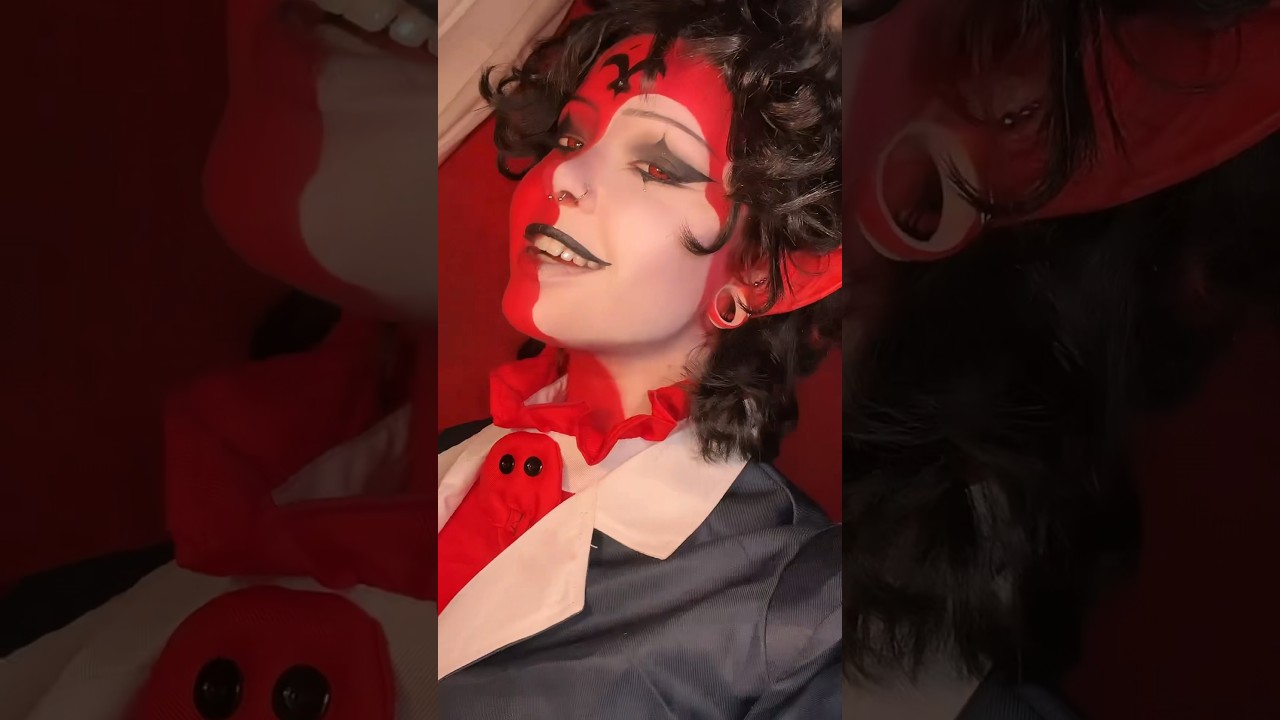 Blitzø ! #cosplay #makeup #cosplay #cartoon #helluvaboss #blitz