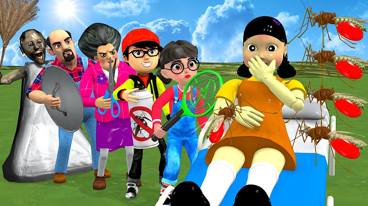 Scary Teacher 3D vs Squid Game: Help Doll Catch Mosquitoes While Sleeping 5 Times Challenge Who Win?