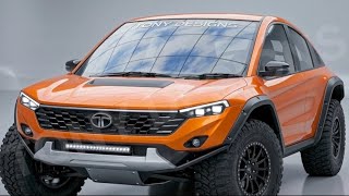 Tata Curvv modified into desert edition using blender #blender #tatamotors #curvv #carmodification