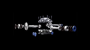 Studio 2038 | Technical CAD Animation Gear Unreal Engine 4 UE4