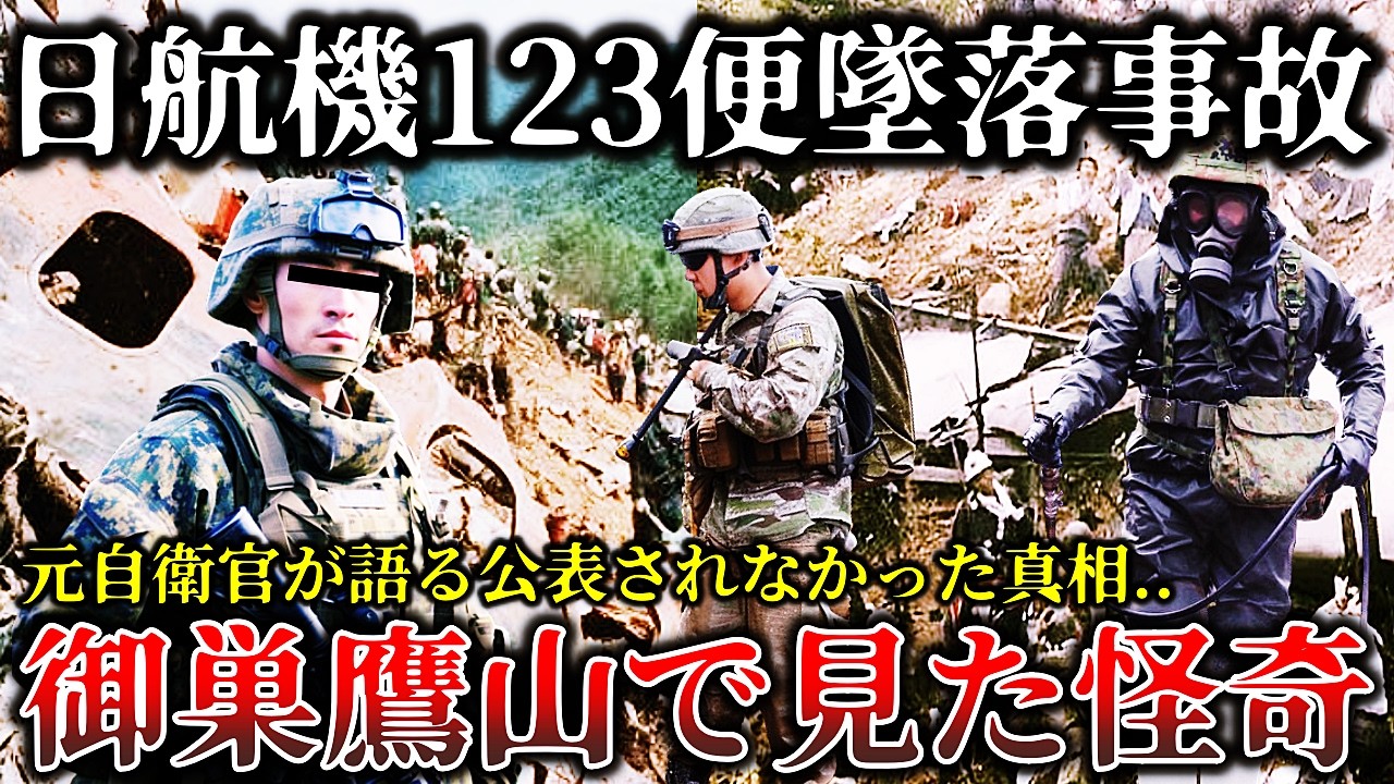 【ゆっくり解説】※元自衛官が暴露..決して公表できなかった..御巣鷹山で起きた悲しく切ない怪奇現象６選！【日航機１２３便】