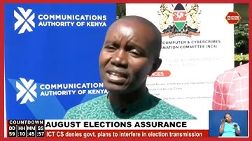 ICT CS dismisses alleged plot to hack the IEBC servers