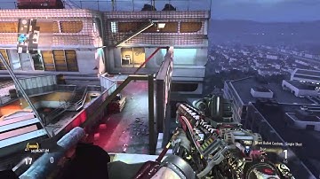 CoD AW across map suicide hitmarker in Skyrise