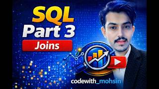 SQL  Joins  ,Beginner Tutorial Part 3 Explained | INNER, LEFT, RIGHT, FULL & SELF JOIN