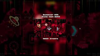 Bloodlust 45% (Fluke 26%) #geometrydash #gd #bloodlust