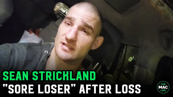 Sean Strickland reacts to Jared Cannonier loss: "Y...