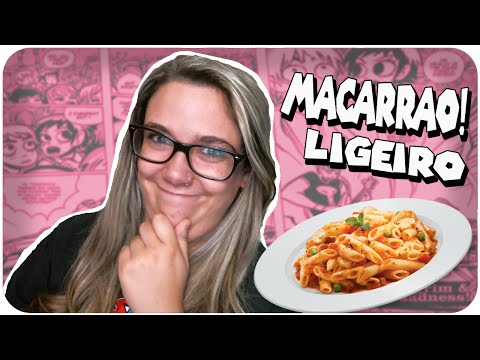 VLOG: Rapidinha - MACARRÃO LIGEIRO! (Malena na Cozinha)