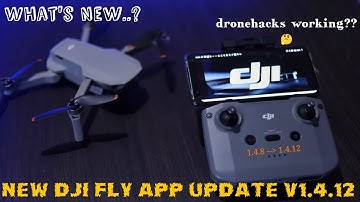 DJI #Mini 2 | DJI FLY APP NEW UPDATE v1.4.12 | #15meter limit? | #dronehacks working? | new features